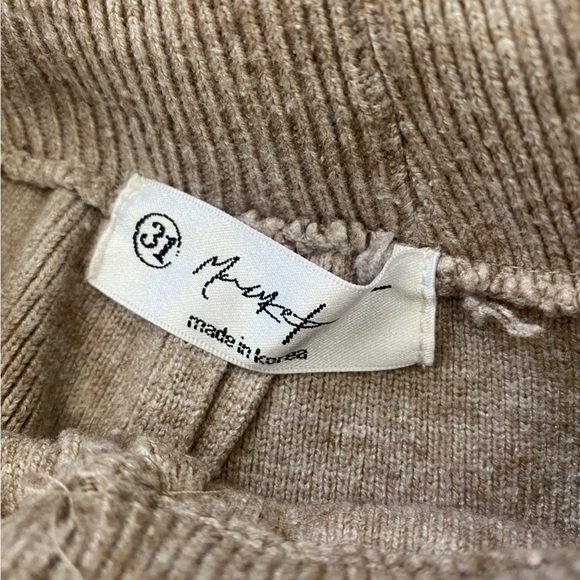 Knitted wide leg pants - Picture 3 of 3